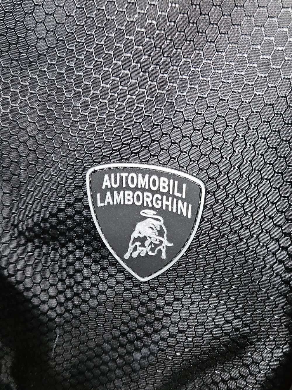 Black Lamborghini Lightweight Backpack - Premium Logo Design (Like New)